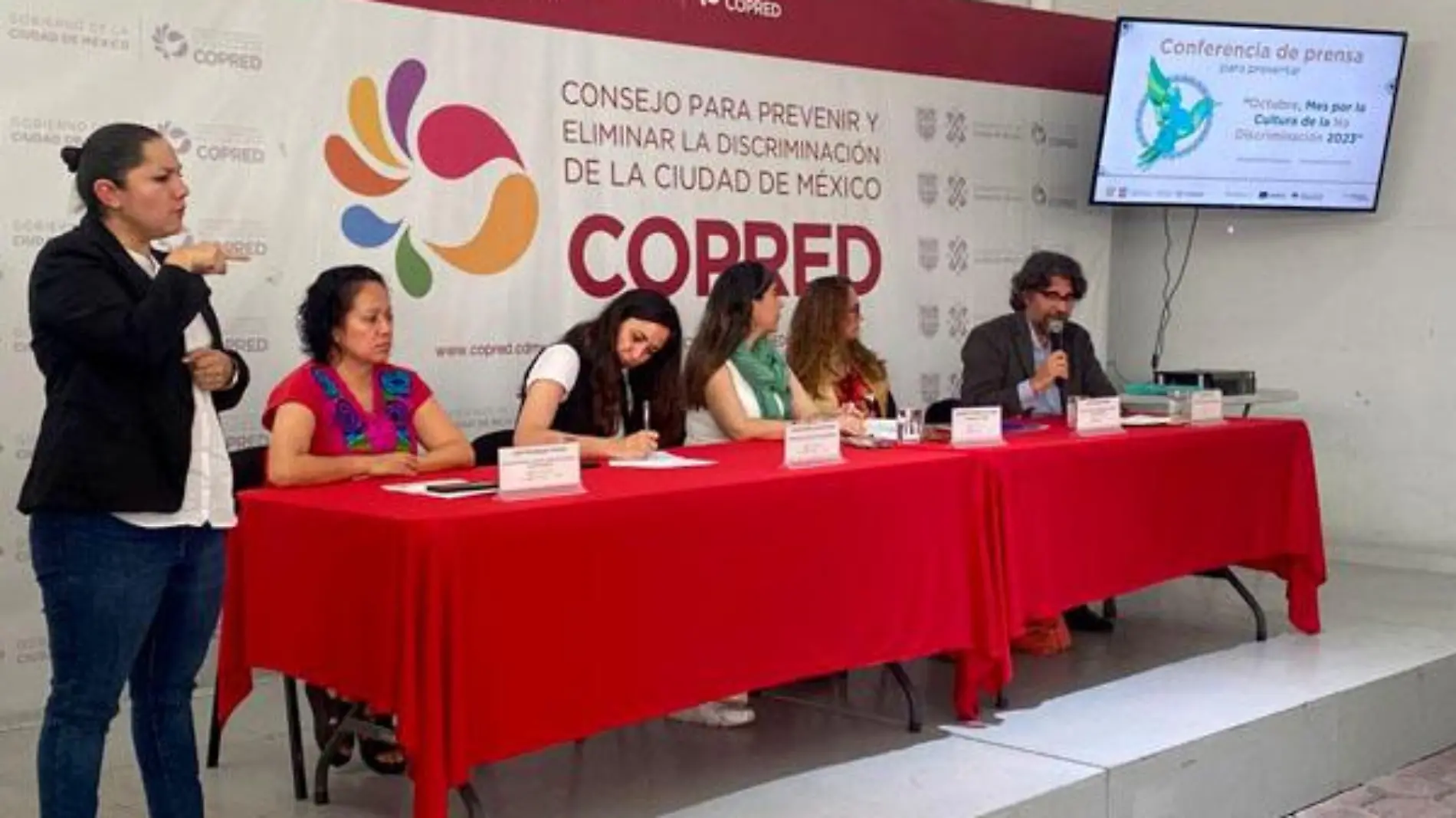 COPRED celebra “Octubre, Mes por la Cultura de la No Discriminación” con talleres, música y stand up